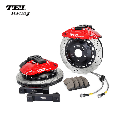 P4-EXPLORE TEI Racing Kit de gros frein Frein de stationnement électronique intégré pour roue arrière Étrier à 4 pistons