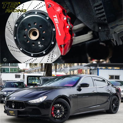 Kit de freinage avant 6 étriers avec 378x32mm rotor BBK système de freinage automatique pour Maserati Ghibli 19 pouces jante de voiture