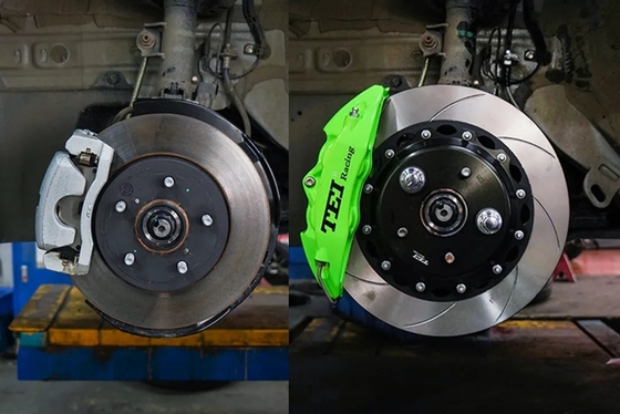 Rotor forgé du kit 355x28MM de frein de piston de l'avant 4 de calibre pour BMW MINI COOPER F54 F55 F56 F55 F57 F60 2010-2019 18&quot; roue