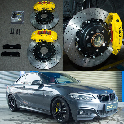 acheter 2 Série F22 BMW Grand Kit de freinage pour le châssis de voiture de 18 pouces avant 6 Piston Caliper Kit de freinage pour adapter le système de freinage automatique fabrication en ligne