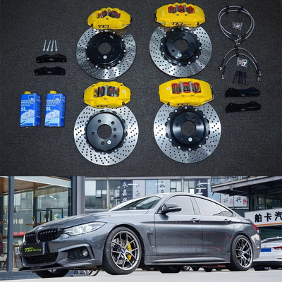 acheter Kit de freinage BBK pour BMW Série 4 F36 18 pouces Jante avant 6 piston et arrière 4 piston Kit de freinage système de freinage automatique fabrication en ligne