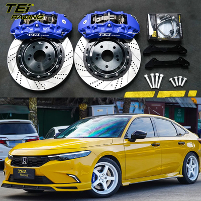 acheter Kit de freinage avant grand 6 étriers avec 355 * 32 mm rotor BBK système de freinage automatique pour Honda INTEGRA 18 pouces jante de voiture fabrication en ligne