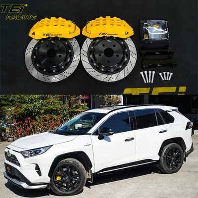 acheter Kit de freinage avant 6 étriers à piston avec rotor 355x28mm BBK système de freinage automatique pour Toyota RAV4 19 pouces carport fabrication en ligne