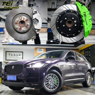 acheter Kit de freinage avant 6 étriers avec rotor 355x28mm BBK système de freinage automatique pour Jaguar F-PACE 18 pouces jante de voiture fabrication en ligne