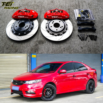 acheter Kit de freinage avant 4 étriers avec rotor 330x28mm BBK système de freinage automatique pour KIA Forte 17 pouces jante de voiture fabrication en ligne