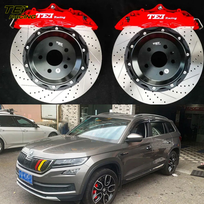 acheter Kit de freinage avant 6 étriers avec rotor 378x32mm BBK système de freinage automatique pour Kodiaq 19 pouces jante de voiture fabrication en ligne