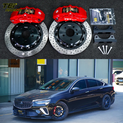 acheter Kit de freinage avant 4 étriers avec rotor 355x28mm BBK système de freinage automatique pour Buick Regal 18 pouces jante de voiture fabrication en ligne