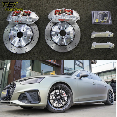 acheter Kit de freinage avant 6 étriers avec rotor 378x32mm BBK système de freinage automatique pour Audi A4b9 19 pouces jante de voiture fabrication en ligne