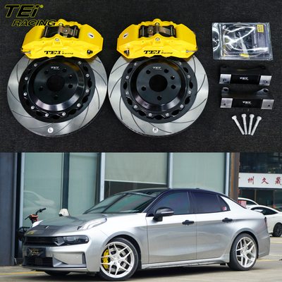 acheter Kit de freinage avant 4 étriers avec rotor 355x28mm BBK système de freinage automatique pour Lynk & Co 03 19 pouces jante de voiture fabrication en ligne