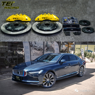 acheter Kit de freinage avant à 6 pistons avec rotor 378x32mm BBK système de freinage automatique pour Volvo S90 19 pouces jante de voiture fabrication en ligne