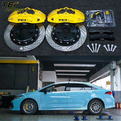 acheter Kit de freinage avant 4 étriers avec rotor 300x27mm BBK système de freinage automatique pour Toyota ALLION 16 pouces jante de voiture fabrication en ligne
