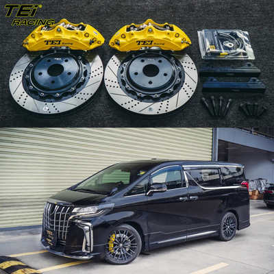 acheter Kit de freinage avant 6 étriers avec rotor 355x32mm BBK système de freinage automatique pour Toyota Alphard 19 pouces jante de voiture fabrication en ligne