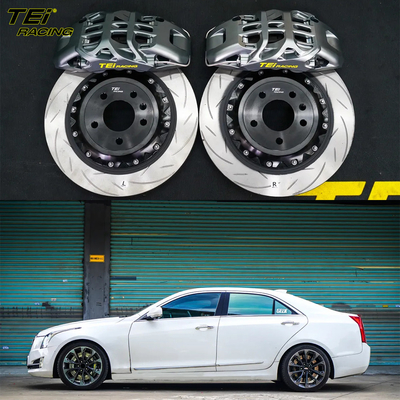 acheter Kit de freinage avant 6 étriers avec rotor 355x32mm BBK système de freinage automatique pour Cadillac ATS-L 18 pouces jante de voiture fabrication en ligne