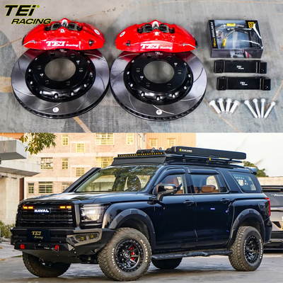 acheter Kit de freinage avant 4 étriers avec rotor 330x28mm BBK système de freinage automatique pour HAVAL H5 17 pouces jante de voiture fabrication en ligne