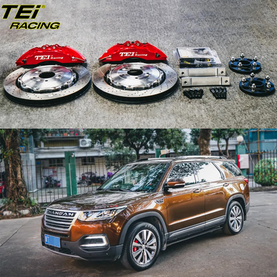 acheter Kit de freinage avant 4 étriers avec rotor 378x32mm BBK système de freinage automatique pour Changan CS95 19 pouces jante de voiture fabrication en ligne