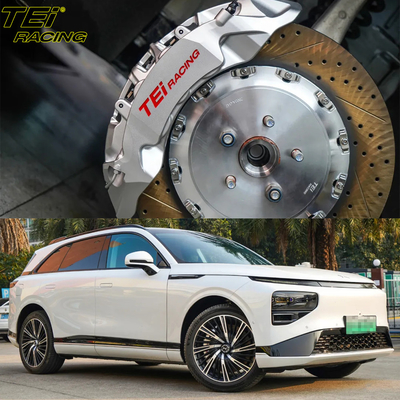 acheter Kit de freinage avant 10 étriers à piston avec rotor 410x36mm BBK système de freinage automatique pour XPeng G9 Jante de voiture 21 pouces fabrication en ligne