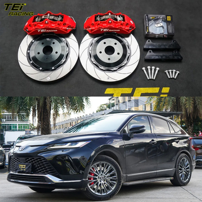 acheter Kit de freinage avant 6 étriers avec 378x32mm rotor BBK système de freinage automatique pour Toyota Venza 20 pouces jante de voiture fabrication en ligne