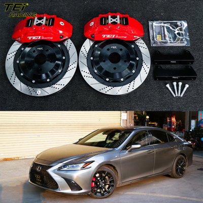 acheter Kit de freinage avant 6 étriers à piston avec 378x32mm rotor BBK système de freinage automatique pour Lexus ES260 19 pouces carport fabrication en ligne