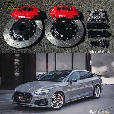 acheter Kit de freinage avant 6 étriers à piston avec rotor 355x32mm BBK système de freinage automatique pour Audi A5 18 pouces carport fabrication en ligne