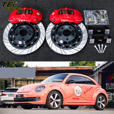 acheter Kit de freinage avant 6 étriers à piston avec rotor 355x28mm BBK système de freinage automatique pour Volkswagen Beetle 18 pouces jante de voiture fabrication en ligne