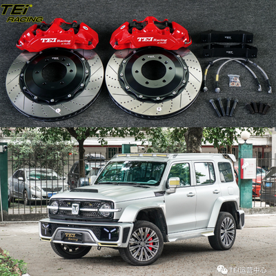 acheter Kit de freinage avant 6 étriers à piston avec rotor 405x34 mm BBK système de freinage automatique pour Cybertank 300 Jante de voiture 21 pouces fabrication en ligne