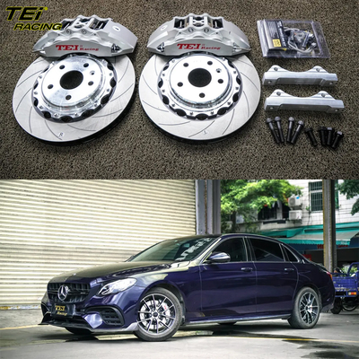 acheter Kit de freinage avant 6 étriers avec rotor 355x32mm BBK système de freinage automatique pour Mercedes Benz E200L 18 pouces jante de voiture fabrication en ligne