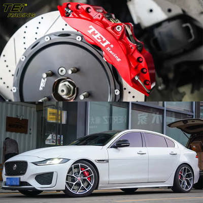 acheter Étrier à 6 pistons avant et à 4 pistons arrière avec étrier à frein E Système de freinage automatique BBK Pour Jaguar XEL Jante de 19 pouces fabrication en ligne