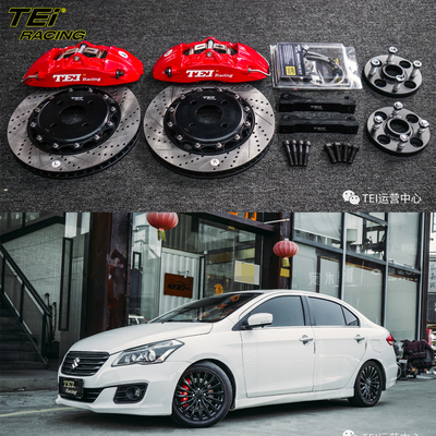 acheter Kit de freinage avant grand 4 étriers à piston avec rotor 330x28mm BBK système de freinage automatique pour Suzuki Ciaz 16 pouces jante de voiture fabrication en ligne