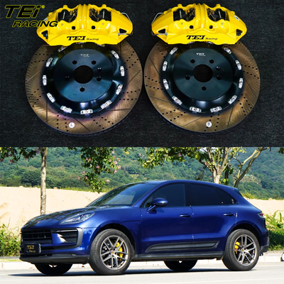 acheter Kit de freinage avant 6 étriers avec rotor 405x34mm BBK système de freinage automatique pour Porsche Macan 20 pouces jante de voiture fabrication en ligne