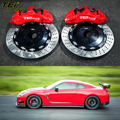 acheter Kit de freinage avant 6 étriers avec rotor 405x34mm BBK système de freinage automatique pour Nissan GTR 20 pouces jante de voiture fabrication en ligne