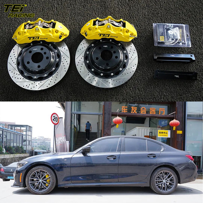 acheter Kit de freinage avant 6 étriers avec rotor 355x32mm BBK système de freinage automatique pour BMW 325Li 18 pouces jante de voiture fabrication en ligne