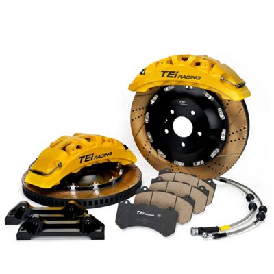 qualité  TEI Racing Ultra-high Strength SR8 8 Pot Monoblock Caliper Big Brake Kit For 20/21/22 Inch Car Rim Usine