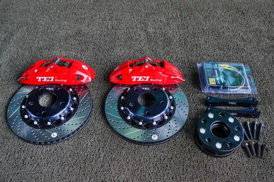 acheter Grand kit de freinage avec disque percé en fente de 330x28 mm étrier rouge pour CIVIC Hatchback 2015-2021 17/18/19/20 