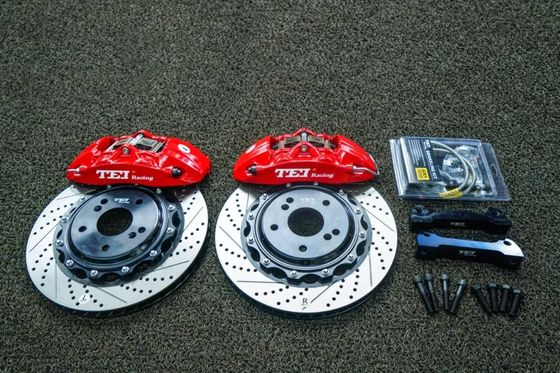 acheter 6 Piston avant grand kit de freinage de course étrier de freinage 330x28mm rotor pour ACCORD CIVIC 2015-2021 17/18 