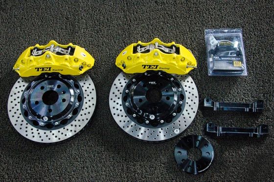 acheter Étrier de freinage à 6 pistons forgé avec rotor à disque percé de 355x32 mm pour AUDI A3 2010-2021 18/19/20