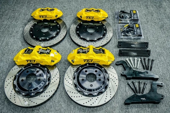 acheter TEI Racing S60 6 étriers à piston et S40 4 étriers à piston Grand kit de freinage pour Audi A7 avant et arrière fabrication en ligne