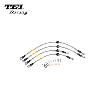 Caoutchouc de ligne de frein Tei Racing haute Performance avec fil d'acier à l'extérieur de l'huile Barke accélérer la réponse de freinage