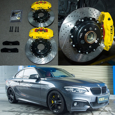 Kit de gros frein BMW série 2 F22 pour jante de voiture de 18 pouces Kit de frein à étrier avant à 6 pistons pour s'adapter au système de freinage automatique