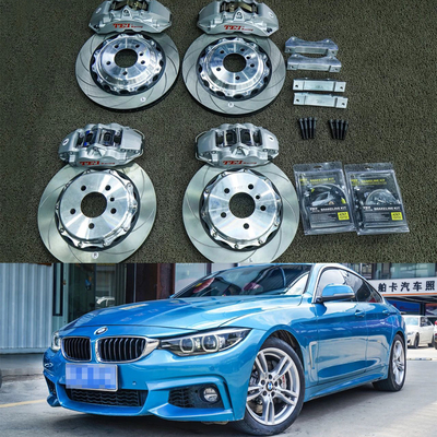 Kit de gros frein BMW en alliage pour jante de voiture de 18 pouces série 4 avant et arrière Kit de frein à 4 pistons système de freinage automatique