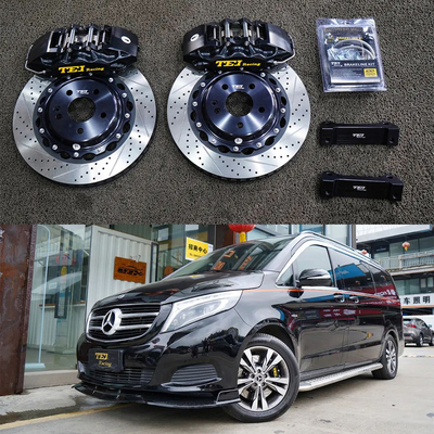 BBK Mercedes gros kit de frein classe V V260 18 pouces jante de voiture avant 6 pistons étrier de piston Kit de frein frein automatique