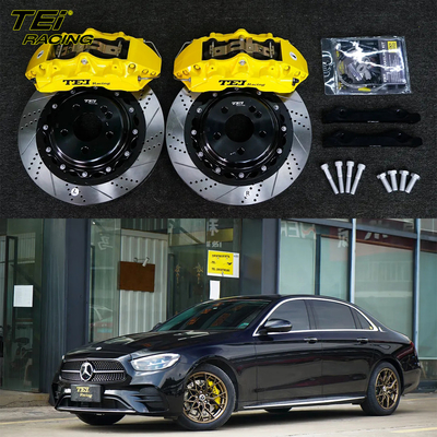 P60NS 6 étriers avant et arrière P4-explore 4 étriers arrière Grand frein KIt Pour Mercedes-Benz E300h 18 pouces Jante de voiture