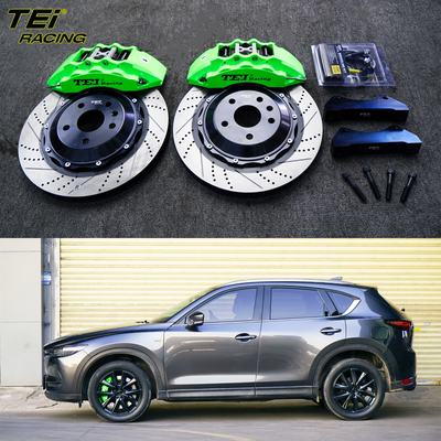Kit de freinage avant 6 étriers avec 378 * 32 mm rotor BBK système de freinage automatique Pour Mazda CX5 19 pouces jante de voiture