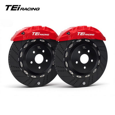 Kit de gros freins TEI P60EV 6 pistons pour étriers de frein automatiques, disques de 18 pouces BBK pour VW Golf MK6 MK7 MK7.5 MK8 GTI R