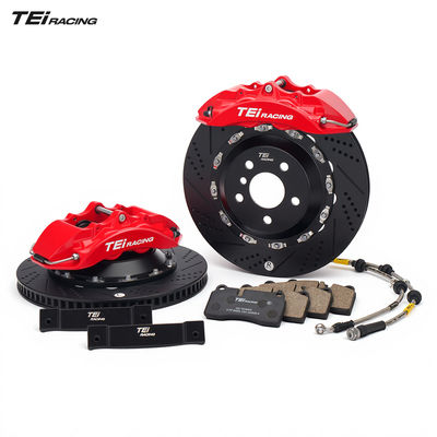 Kit d'étriers de frein TEI P40NS+ 4 pistons BBK R18/R19 Grand kit de freinage pour Audi A4 B6 B7 B8 B8L B9 B9.5 B10 2000-2025