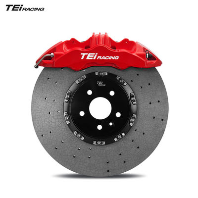 TEI S60 Plus 6 Pot Brake Caliper Carbon Fiber Ceramic Disc Big Brake Kit 19inch 20inch 21inch for BMW F25 G01 G45 G08 E70 F15 G05 X3 X5