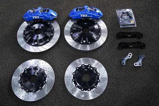 Grand rotor de disque du calibre forgé 405x34mm du kit 6 de frein par pot pour l'EXPLORATEUR de FORD 2015-2020 22&quot; roue