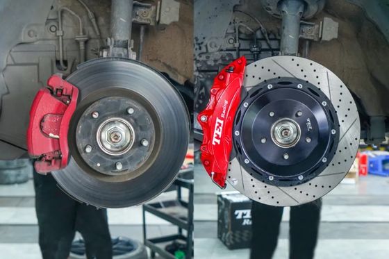 Rotor de disque exhalé par 378x32mm de Front Brake Caliper Kit With pour MAZDA6 ATENZA 2017-2021 20/21/22&quot; roue