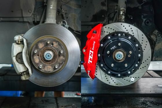 6 rotor du calibre 330x28mm de frein de Front Big Brake Kit Racing de piston pour l'ACCORD 2015-2021 17/18&quot; CIVIQUE roue