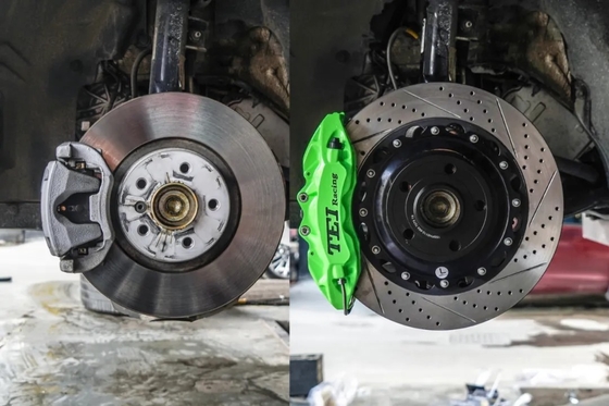 Rotor de disque de représentation de calibre de Front Rear Forged Caliper E-BRAKE pour BMW X1 2016-2021 18/19&quot; roue